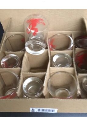 New Fireball Shot Glasses - Set of 12